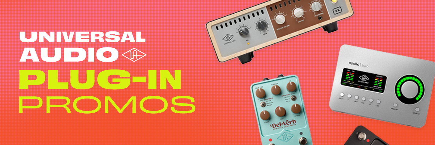 Universal Audio Plug-In Promos
